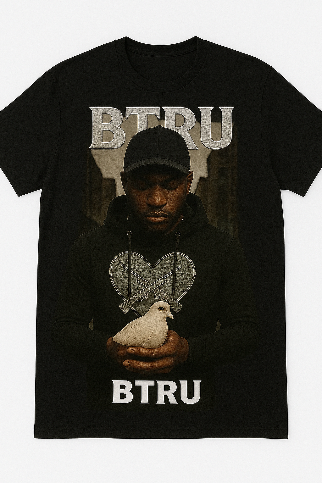 BTRU Heart + Rifles Tee